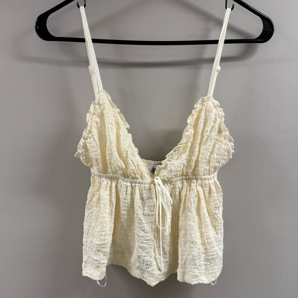 Princess Polly Kellan Top Cream